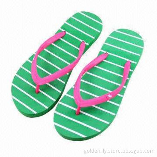 EVA Women's Flip Flops, Soft, Comfortable Sole, Customized Colors, Logos and Sizes are Accepted